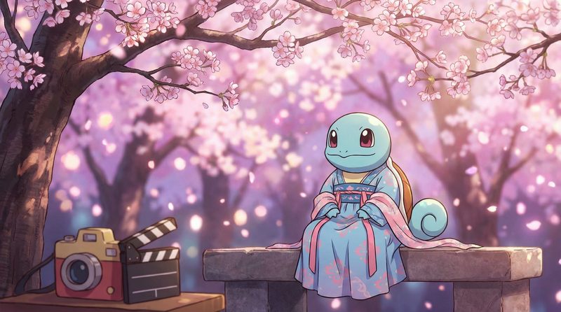 小小绘传媒樱花季短片